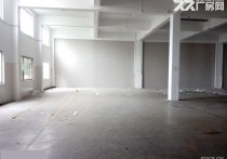 无锡新区旺庄街道旺庄长江南路电子 环氧地坪3300㎡独门独院单层大车进出厂房出租（新区），配套完善