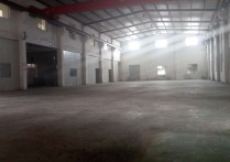 G0906 宝山 罗店 罗东路 单层带行车1300平方米厂房+340平二层宿舍办公楼出租